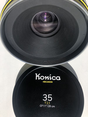Puhlmann Cine - Konica Hexanon Cine Lens Set rehoused by Ancient Optics