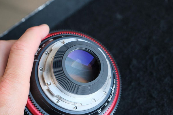 PC.15.4434 - Canon FD Cine Lens Set rehoused by TLS - puhlmann.tv