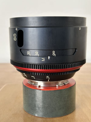 Puhlmann Cine - Canon K35 85mm Cine Lens rehoused TLS