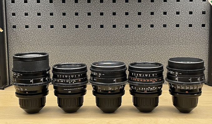 Puhlmann Cine - Carl Zeiss Super Speed Cine Lens Set