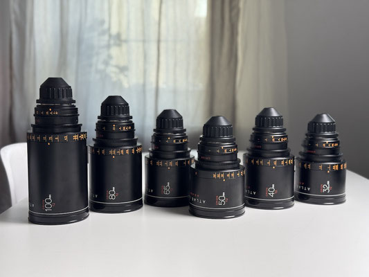 Puhlmann Cine - Atlas Orion Silver Edition Cine Lens Set