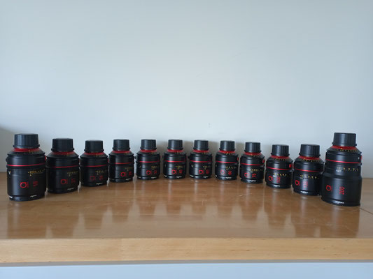 Puhlmann Cine - Angenieux Optimo Prime Lens Set