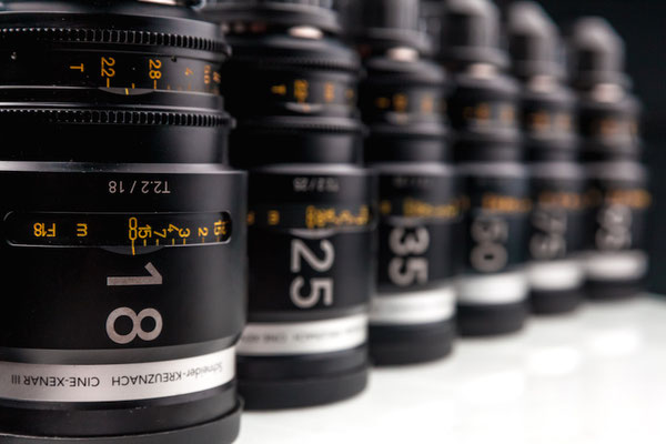 puhlmann.tv - Schneider- Kreuznach Cine Xenar III Prime Lens Set