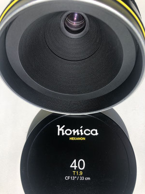Puhlmann Cine - Konica Hexanon Cine Lens Set rehoused by Ancient Optics