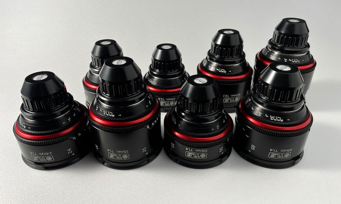 Puhlmann Cine - Canon K35 Cine Lens Set, TLS rehousing