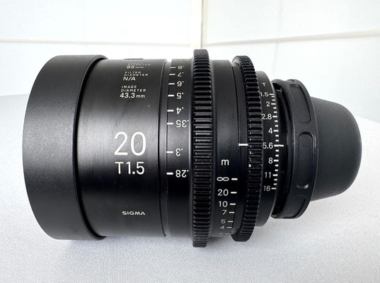 Puhlmann Cine - PC.15.5828 - Sigma FF Highspeed 20mm Cine Lens
