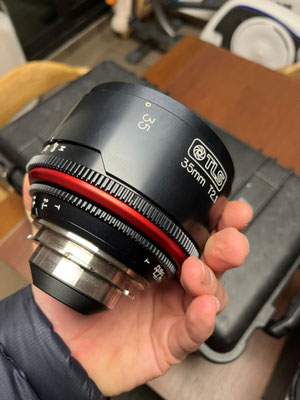 Puhlmann Cine - PC.15.5315 - Canon FD Set rehoused by TLS
