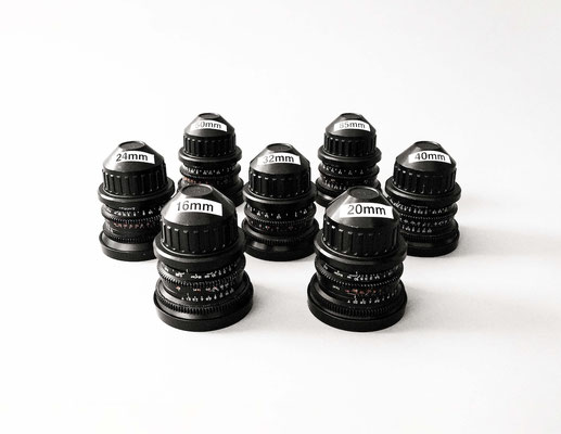 Puhlmann Cine - Zeiss Standard Speed Cine Lens Set