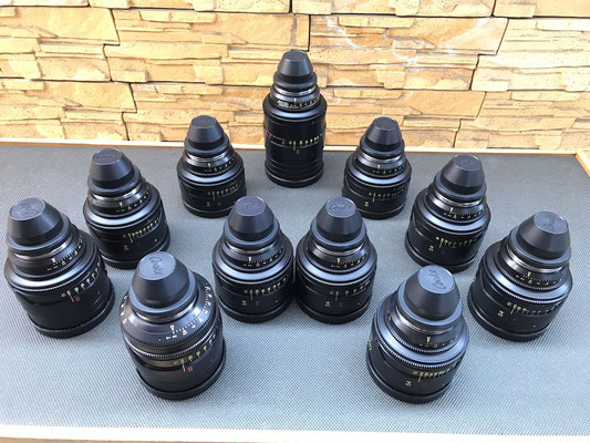 Puhlmann Cine - Cooke S4 Cine Lens Set
