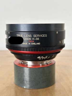 Puhlmann Cine - Canon K35 55mm Cine Lens rehoused TLS