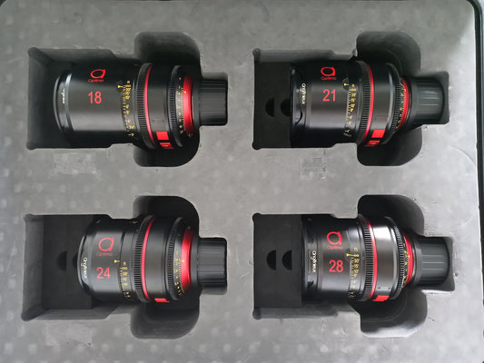 Puhlmann Cine - Angenieux Optimo Prime Lens Set