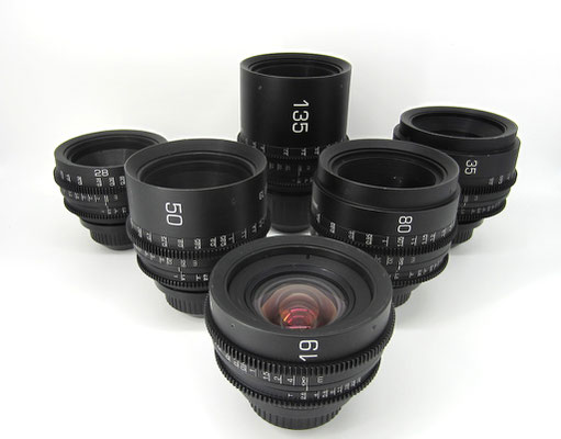 Puhlmann Cine - PC.15.4656 - Leica R Cine Lens Set rehoused by GL-Optics