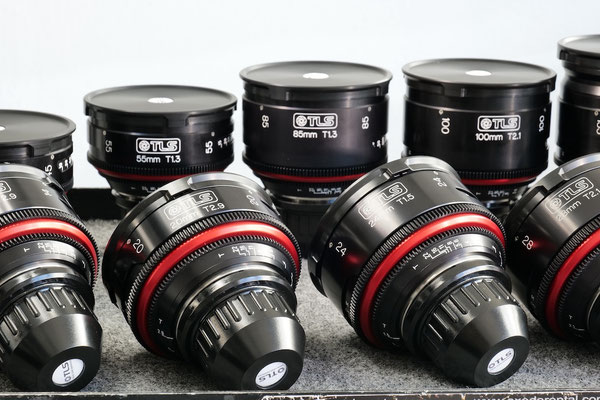 Puhlmann Cine - Canon FD Cine Lens Set rehoused by TLS