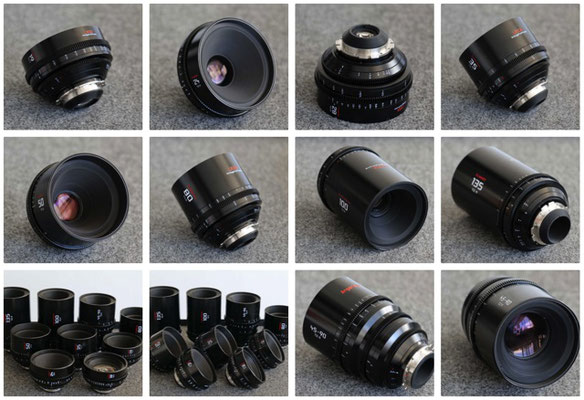 puhlmann.tv - Leica R Cine Lens Set rehoused by GL Optics