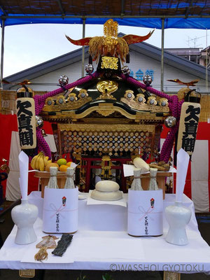 欠真間町会神輿