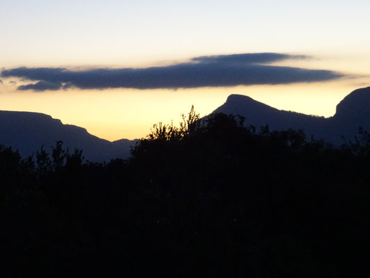 Abendstimmung Richtung Drakensberge