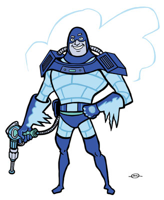 Benjamin von Eckartsberg - Character Design Linde Superheroes - Kunde: Linde