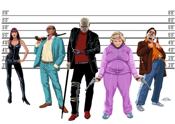 Benjamin von Eckartsberg - Character Design - Jerry Cotton - Kunde: Ratpack