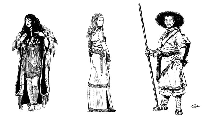 Benjamin von Eckartsberg - Character Design für CD-Booklet - Der Fluch des Drachen - Kunde: Universal