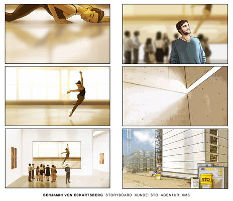 Benjamin von Eckartsberg - Storyboard - Kunde: STO - Agentur: KMS