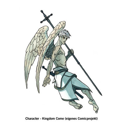 Benjamin von Eckartsberg - Character Design - Kingdom Come - freies Comic Projekt
