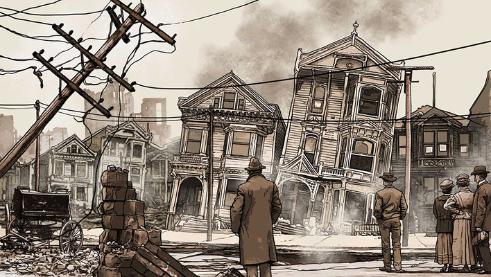 Benjamin von Eckartsberg - History of risk - San Francisco Earthquake - Kunde: Allianz