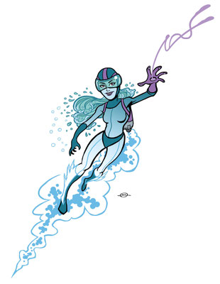Benjamin von Eckartsberg - Character Design Linde Superheroes - Kunde: Linde