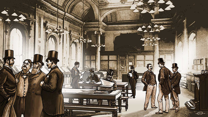 Benjamin von Eckartsberg - History of risk - Lloyd's Great Room - Kunde: Allianz