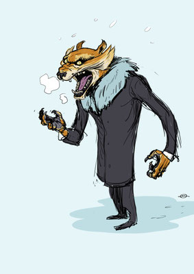 Benjamin von Eckartsberg - Character Doodle - Freie Arbeit