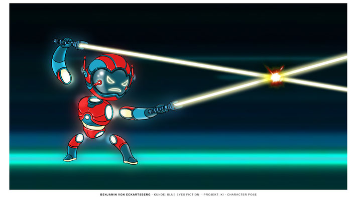Benjamin von Eckartsberg - Character Design - KI - Kunde: Blue Eyes Fiction