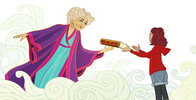 Benjamin von Eckartsberg - Illustration für Animations-Sequenz - Hexe Lilli 3 - Blue Eyes Fiction