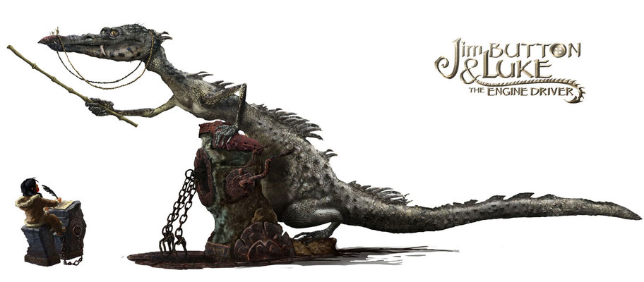 Benjamin von Eckartsberg - Concept Art - Jim Knopf und Lukas der Lokomotivführer - Ratpack / Constantin Film