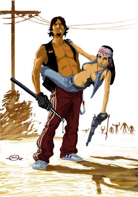 Benjamin von Eckartsberg - Illustration: Double Trouble - Private work