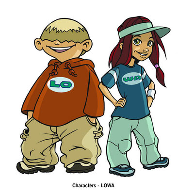 Benjamin von Eckartsberg - Character Design - LO & WA - Kunde: LOWA Kinderschuhe