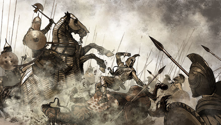 Benjamin von Eckartsberg - History of risk - Perser vs Griechen - Kunde: Allianz