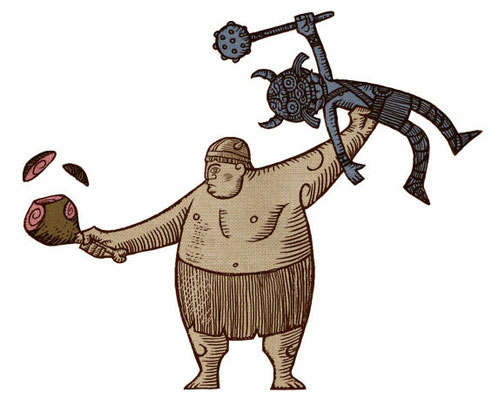 Benjamin von Eckartsberg - Character Design für Animations-Sequenz - Wickie und die starken Männer - Ratpack / Constantin Film