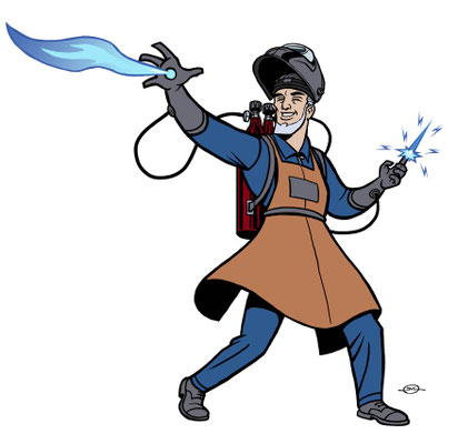 Benjamin von Eckartsberg - Character Design Linde Superheroes - Kunde: Linde