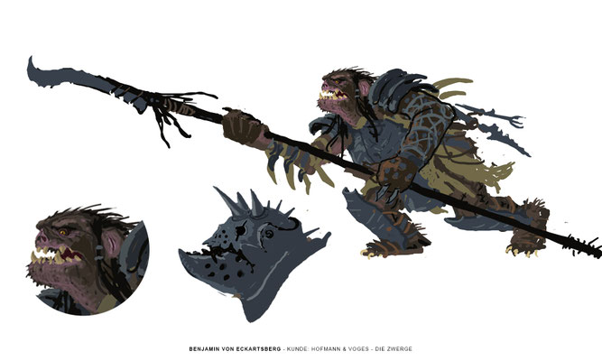 Benjamin von Eckartsberg - Concept Art - Die Zwerge - Hofmann & Voges