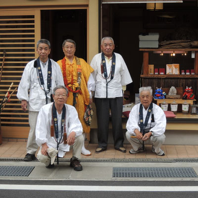 百舌一心講のお歴々　