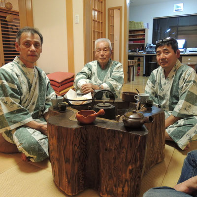 峯山講　岡本、田端、津田様　尖閣列島へも出動されています。
