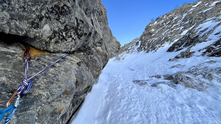 Goulotte pointe de Tierce - Bessans