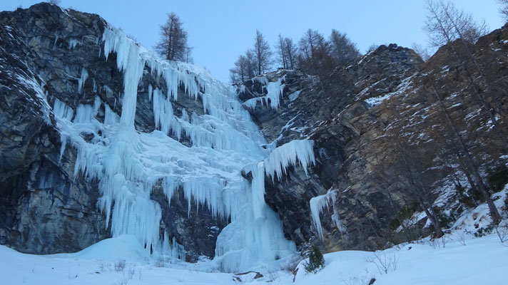 Le tube de Rébruyant, un mythe! - Cascade de glace - Bessans