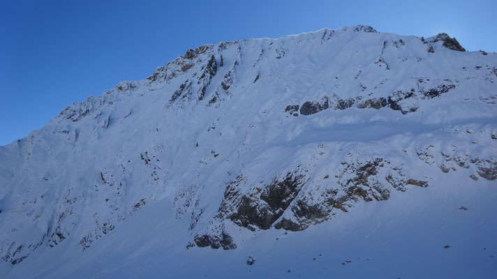 La face nord-ouest de la Parrachée - Couloir Roche