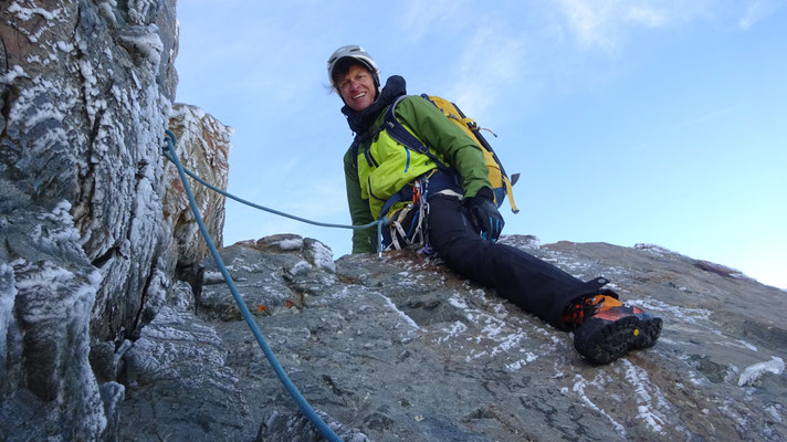 Le passage du Cheval Rouge - Guide de haute montagne - Traversée de la Meije