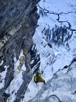 Coboldo caustino - Cascade de glace - Val d'Argentera