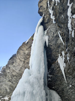 Oltro volto del Pianeta - Cascade de glace - Val d'Argentera