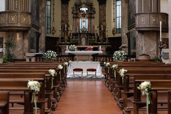 Chiesa San Giorgio al Palazzo Milano - Allestimenti Matrimonio by Patriziaeventi.com