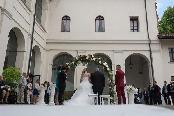 Matrimonio al Castello di Binasco (Mi)