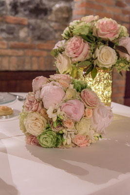 Rocca di Montalfeo - Wedding Centerpieces - PatriziaEventi Flowers&Weddings