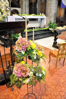 Allestimento matrimonio Basilica di Sant'Eustorgio Milano (by Patrizia Eventi)